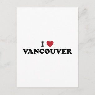I Love Vancouver Washington Postcard