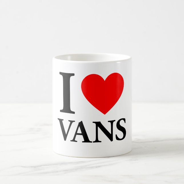 I Love Vans Coffee Mug (Center)