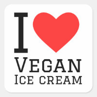 I love vegan ice cream