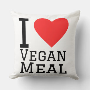 I love vegan meal cushion