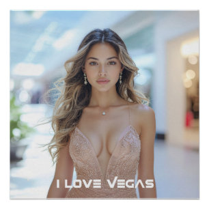 I LOVE VEGAS POSTER