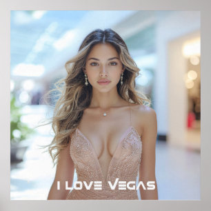I LOVE VEGAS POSTER