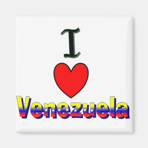 I Love Venezuela Magnet