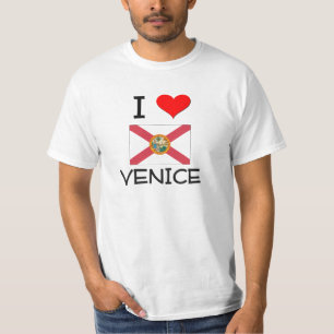 I Love VENICE Florida T-Shirt