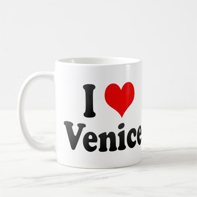 I Love Venice, Italy Coffee Mug (Left)