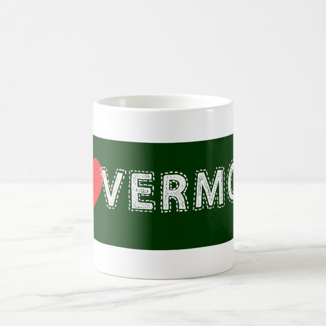 I Love Vermont Coffee Mug (Center)