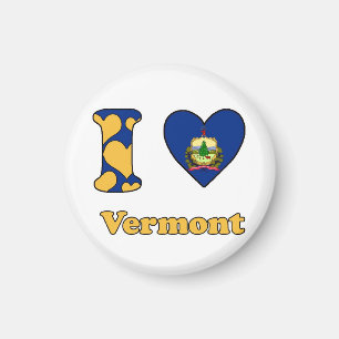 I love Vermont Magnet
