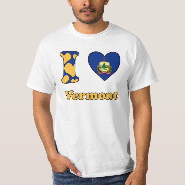 I love Vermont T-Shirt (Front)