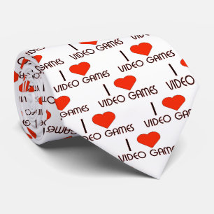I Love Video Games Tie