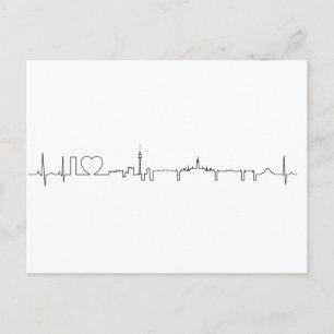 I love Vienna (ecg style) souvenir Postcard
