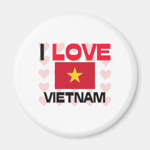 I Love Vietnam Magnet