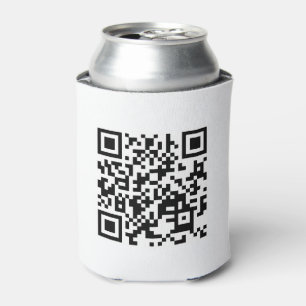 I Love Vietnam (Tôi Yêu Việt Nam) Flag QR Code Can Cooler