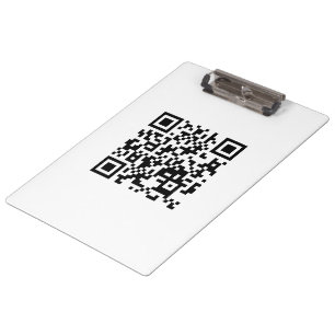 I Love Vietnam (Tôi Yêu Việt Nam) Flag QR Code Clipboard