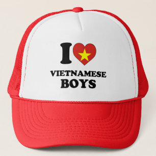 I love Vietnamese Boys Trucker Hat