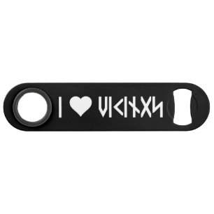 I Love Vikings Bar Key