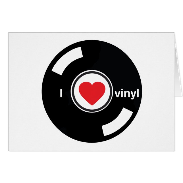 I Love Vinyl (Front Horizontal)