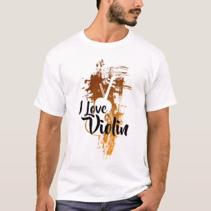 I Love Violin T-Shirt
