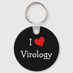 I Love Virology Key Ring