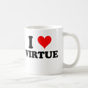 I Love Virtue Coffee Mug