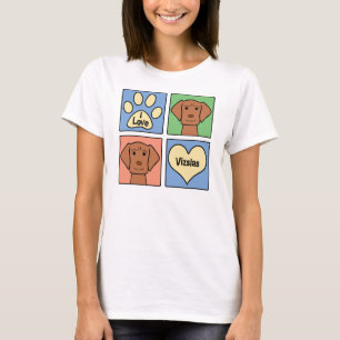 I Love Vizslas T-Shirt