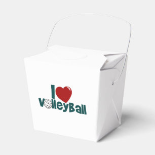 I Love Volleyball Favour Box