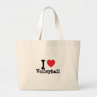 I love Volleyball heart custom personalised