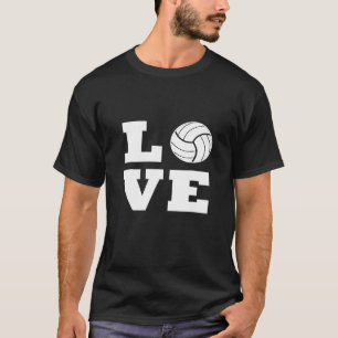 I Love Volleyball Volleyball T-Shirt