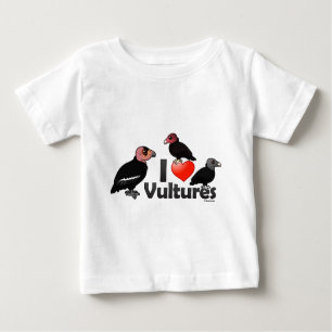 I Love Vultures (North America) Baby T-Shirt