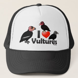 I Love Vultures (North America) Trucker Hat
