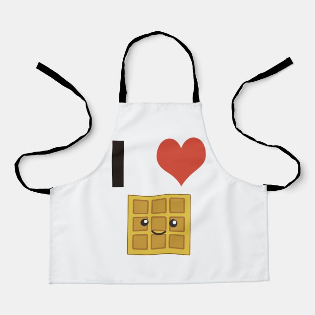 I love Waffles Apron (Front)