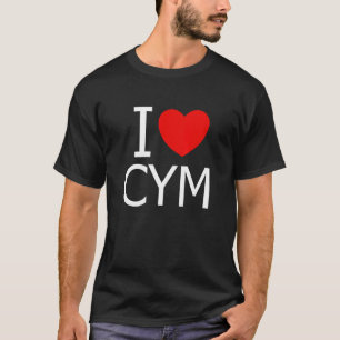 I Love Wales Cym Cymru Heart Welsh Flag Rugby T-Shirt