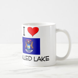 I Love Walled Lake Michigan Coffee Mug