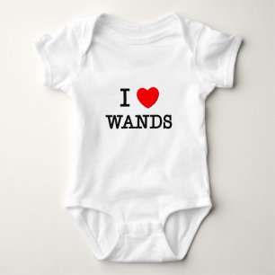 I Love Wands Baby Bodysuit