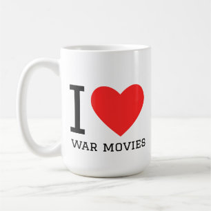I love war movies coffee mug