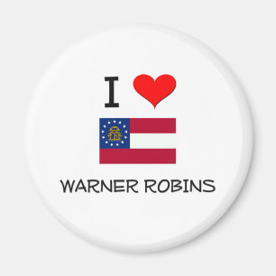 I Love WARNER ROBINS Georgia Magnet