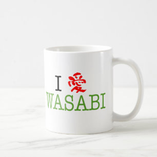 I Love Wasabi Coffee Mug