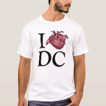 I Love Wash, DC with anatomically correct heart