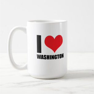 I love Washington Coffee Mug