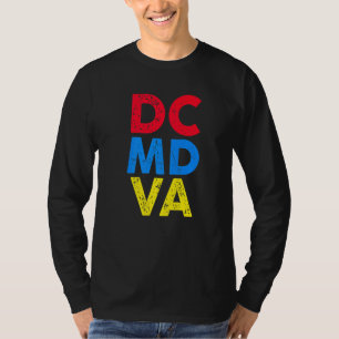 I Love Washington D C DMV Native  2 T-Shirt