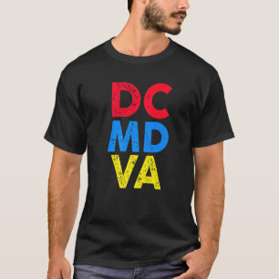 I Love Washington D C DMV Native  2 T-Shirt