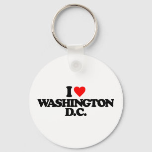 I LOVE WASHINGTON D.C. KEY RING