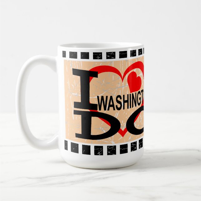 I love Washington D.C   - Mugs (Left)