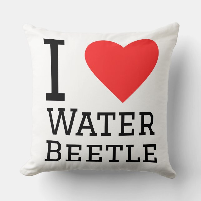 I love water beetle cushion (Front)