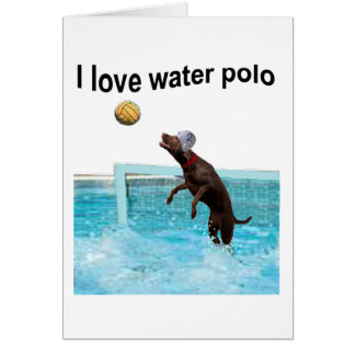 I love water polo