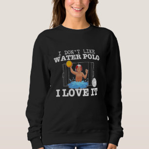 I Love Water Polo Funny Water Polo Player