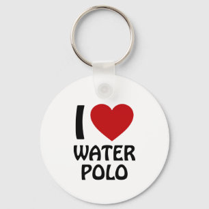 I love Water polo Key Ring