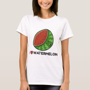 I Love Watermelon Fruit Lovers T-Shirt