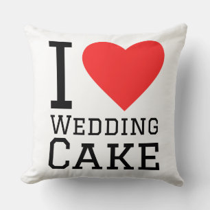 I love wedding cake  cushion