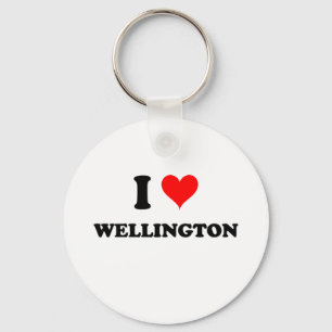 I Love Wellington Maryland Key Ring
