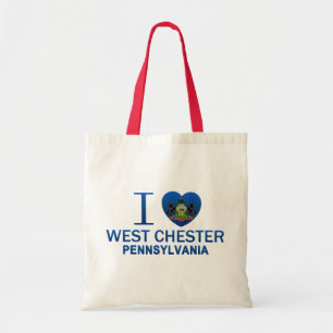 I Love West Chester, PA Tote Bag